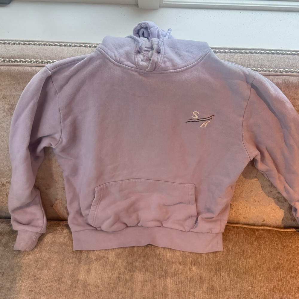 Lavender Hoodie Sweatshirt